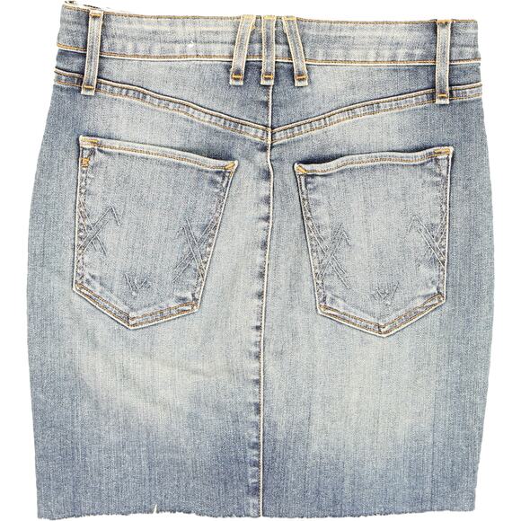 McGuire Anthropologie Denim Jean Skirt - Picture 2 of 4